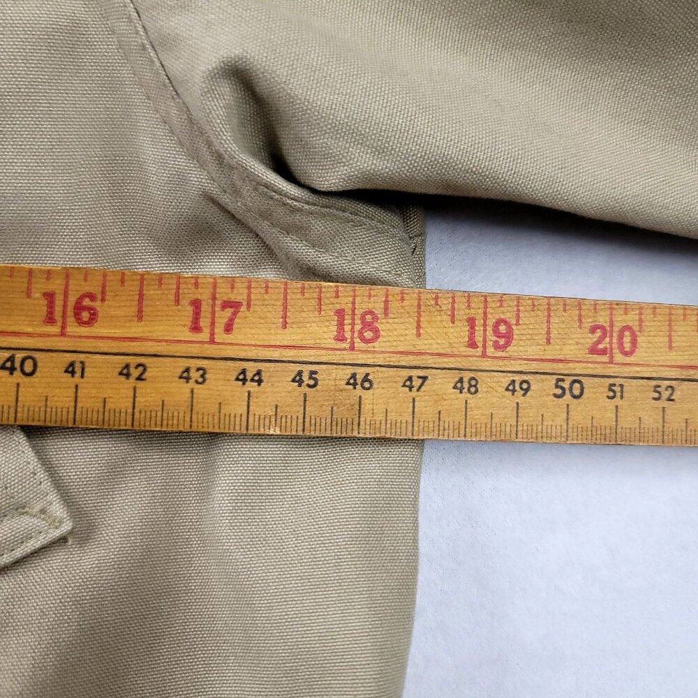 E-Land U.S.A. Authentic Brand Boys Beige Barn Jacket Corduroy Collar Size 8 - Picture 13 of 15